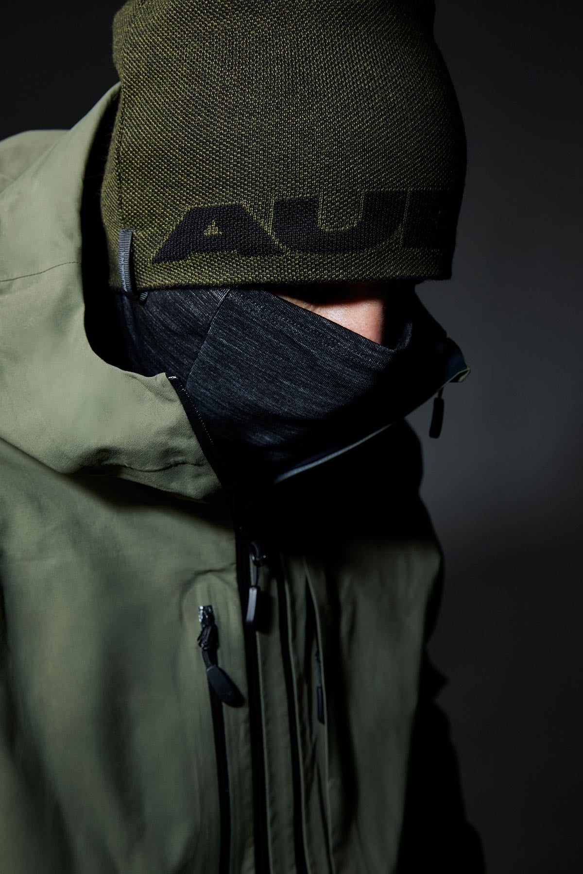 Reversible Wool Beanie Jacquard - Audant