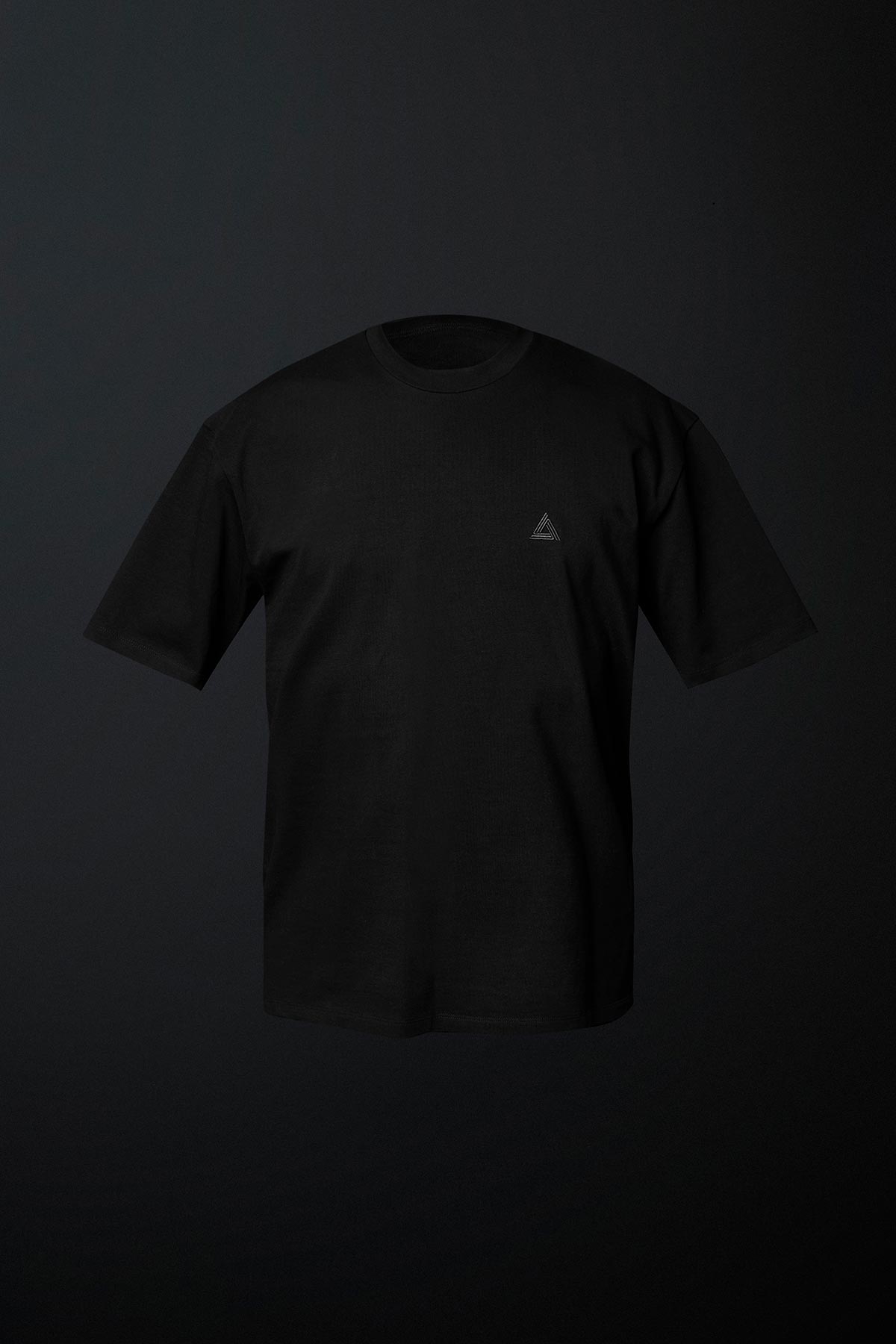 Crew Tee Embroidery Black - Audant