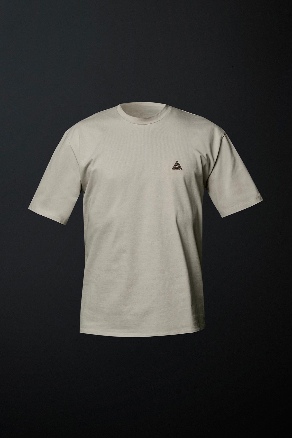 Crew Tee Embroidery Sand - Audant