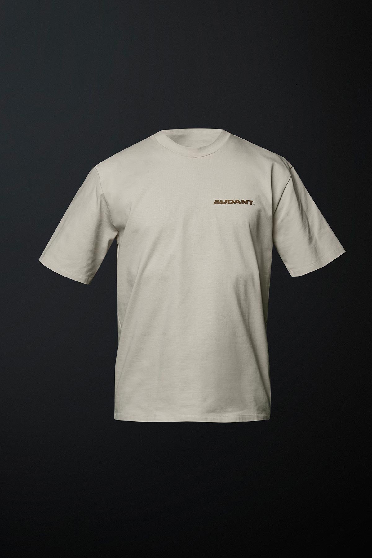 Crew Tee Printed Sand - Audant