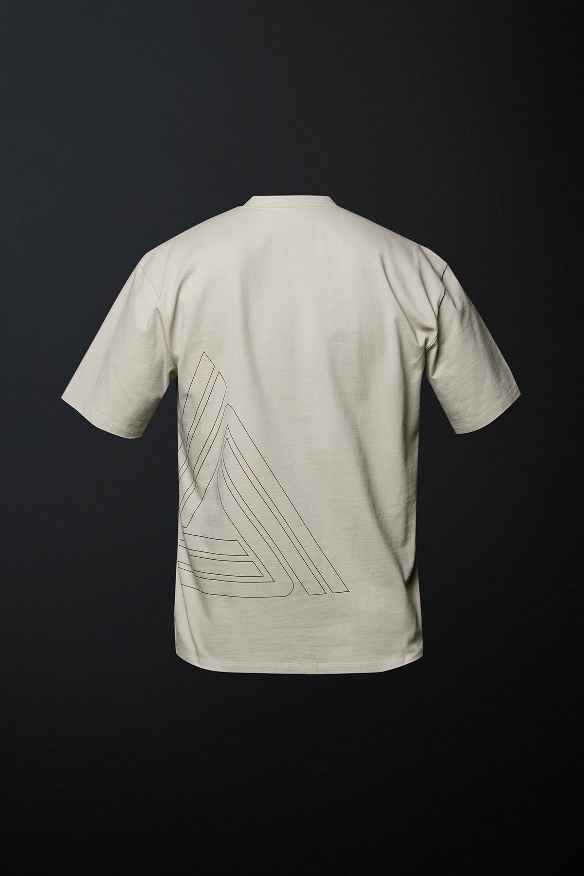 Crew Tee Printed Sand - Audant